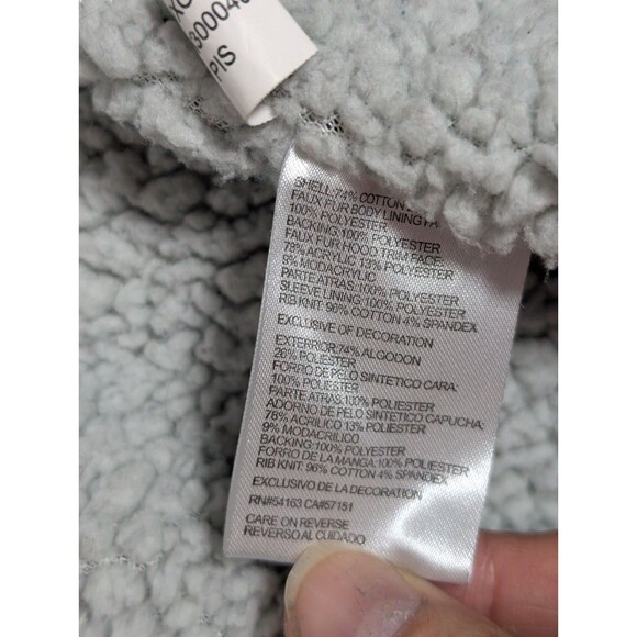 NFL Team Apparel Pittsburgh Steelers Hoodie Zip Up Jacket Women’s XL Sherpa - Picture 6 of 9